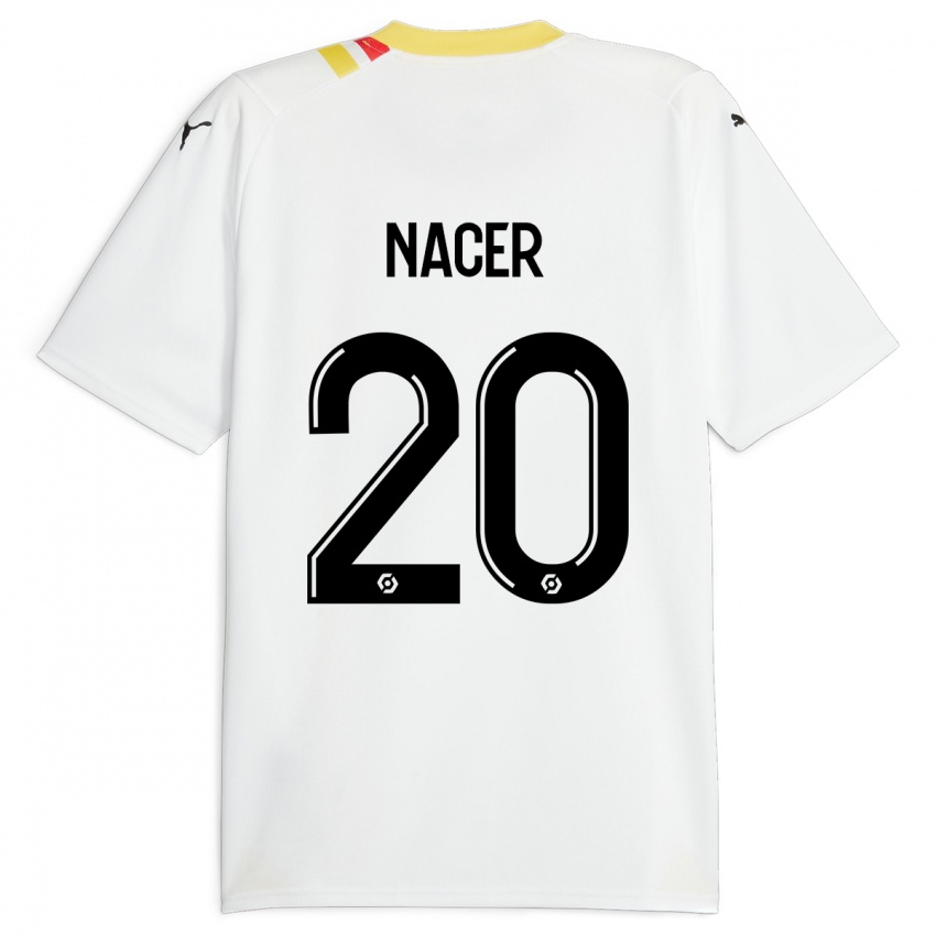 Damen Myriem Nacer #20 Schwarz Auswärtstrikot Trikot 2023/24 T-Shirt Belgien