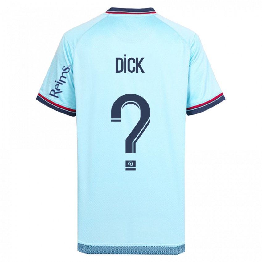 Damen Livingstone Dick #0 Himmelblau Auswärtstrikot Trikot 2023/24 T-Shirt Belgien