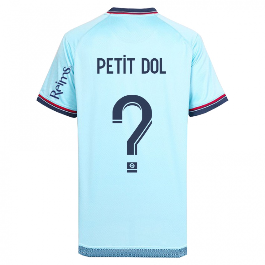 Dames Alvin Petit Dol #0 Hemelsblauw Uitshirt Uittenue 2023/24 T-Shirt België