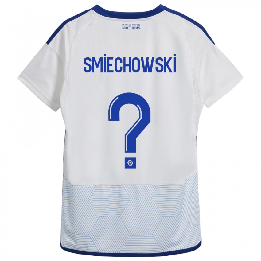Damen Artur Smiechowski #0 Weiß Auswärtstrikot Trikot 2023/24 T-Shirt Belgien