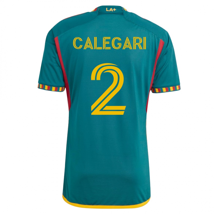 Damen Calegari #2 Grün Auswärtstrikot Trikot 2023/24 T-Shirt Belgien