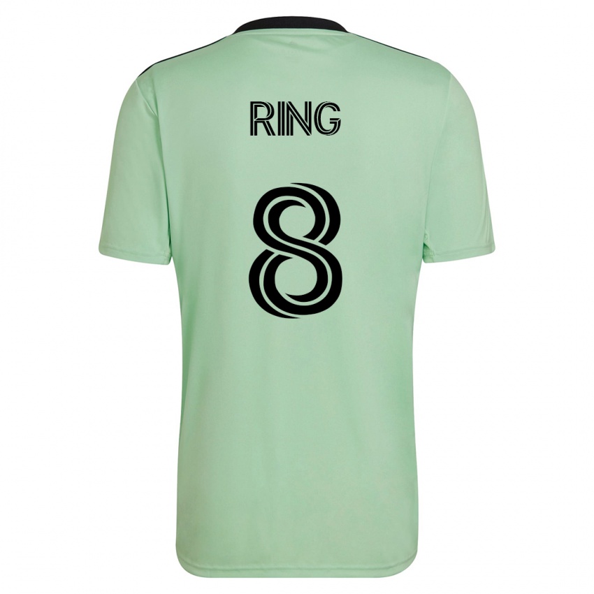 Damen Alexander Ring #8 Hellgrün Auswärtstrikot Trikot 2023/24 T-Shirt Belgien