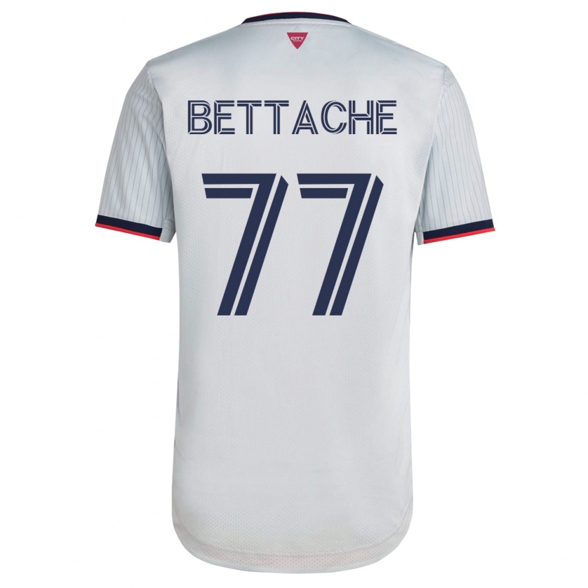 Dames Faysal Bettache #77 Wit Uitshirt Uittenue 2023/24 T-Shirt België