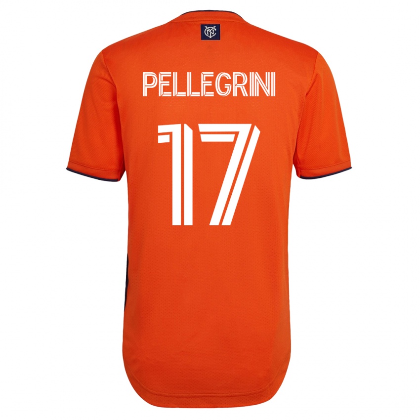 Dames Matías Pellegrini #17 Zwart Uitshirt Uittenue 2023/24 T-Shirt België