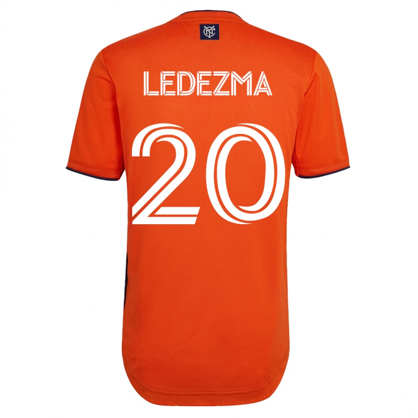 Dames Richard Ledezma #20 Zwart Uitshirt Uittenue 2023/24 T-Shirt België