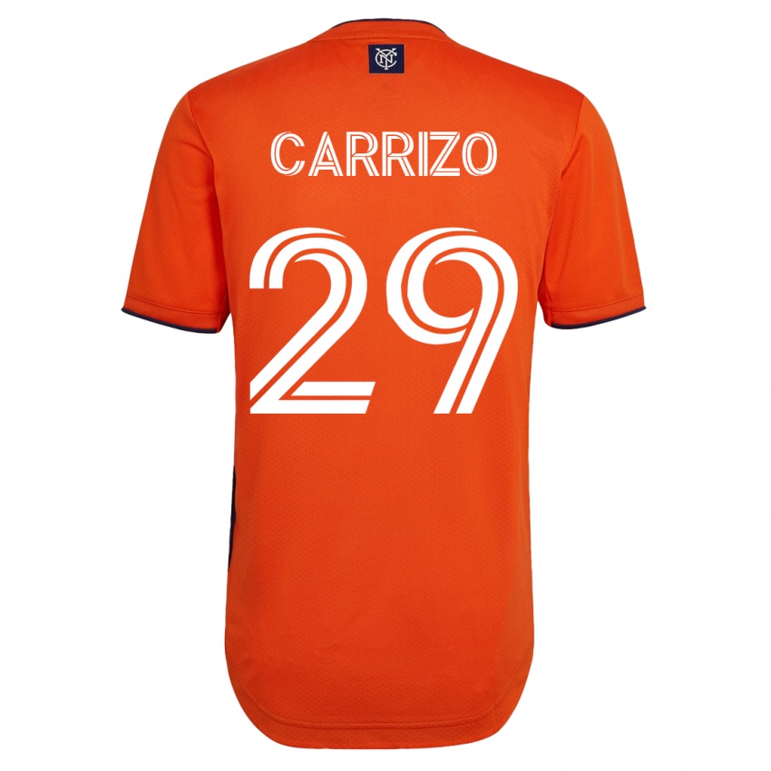 Damen Máximo Carrizo #29 Schwarz Auswärtstrikot Trikot 2023/24 T-Shirt Belgien