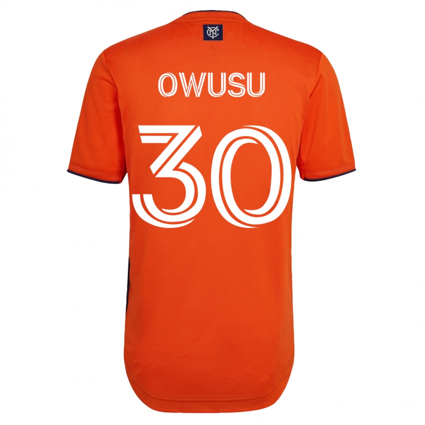 Damen Samuel Owusu #30 Schwarz Auswärtstrikot Trikot 2023/24 T-Shirt Belgien