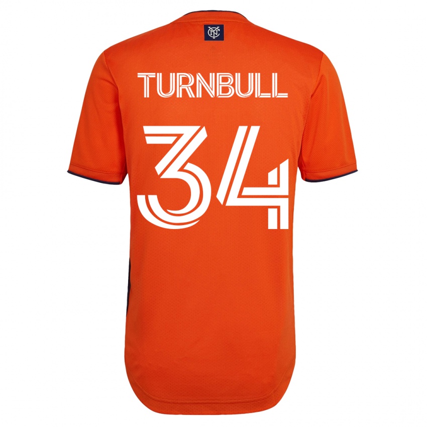 Damen Stephen Turnbull #34 Schwarz Auswärtstrikot Trikot 2023/24 T-Shirt Belgien
