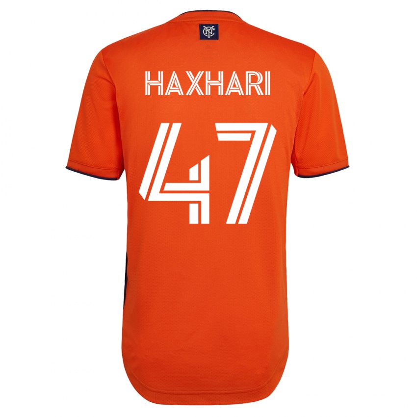Damen Klevis Haxhari #47 Schwarz Auswärtstrikot Trikot 2023/24 T-Shirt Belgien