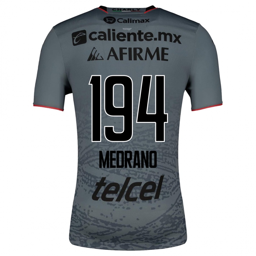 Dames Luis Medrano #194 Grijs Uitshirt Uittenue 2023/24 T-Shirt België