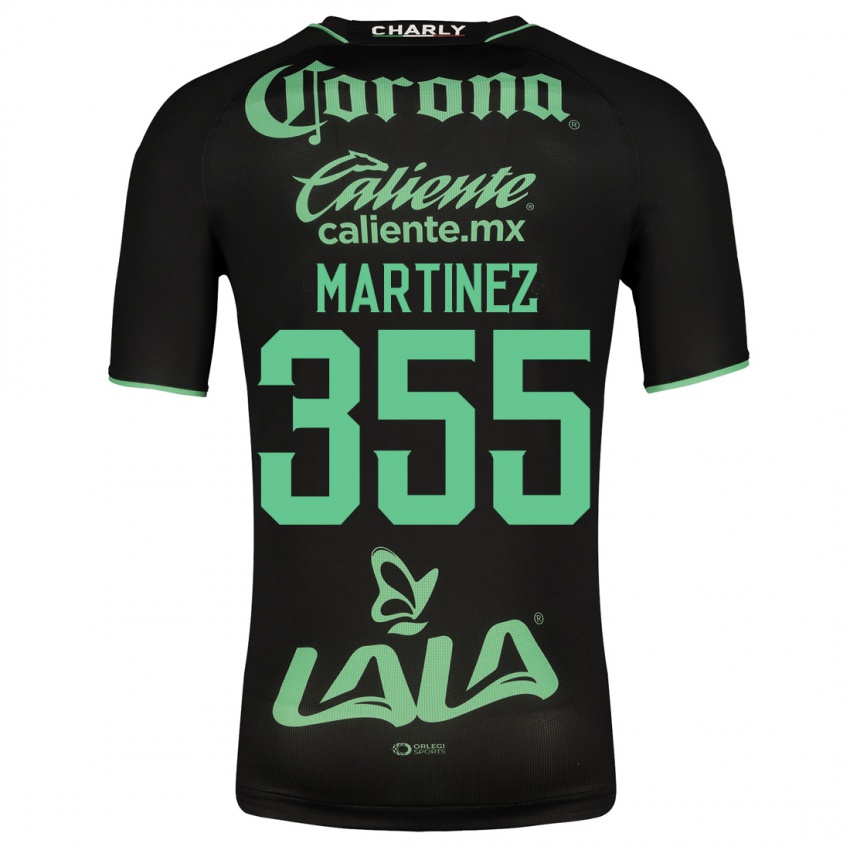 Damen Leonardo Martinez #355 Schwarz Auswärtstrikot Trikot 2023/24 T-Shirt Belgien