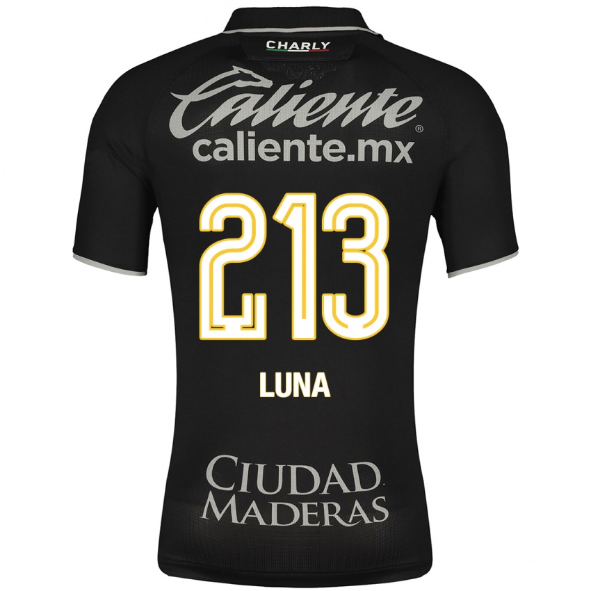 Damen Diego Luna #213 Schwarz Auswärtstrikot Trikot 2023/24 T-Shirt Belgien