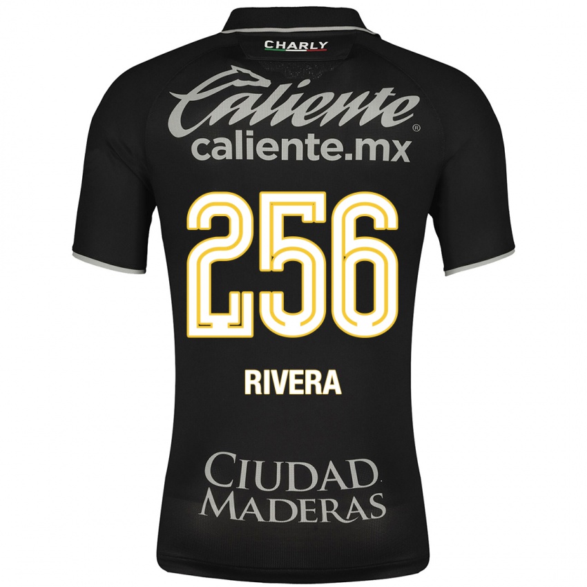 Damen Fernando Rivera #256 Schwarz Auswärtstrikot Trikot 2023/24 T-Shirt Belgien