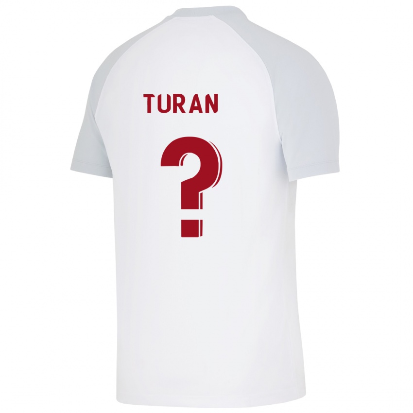Damen Hasan Turan #0 Weiß Auswärtstrikot Trikot 2023/24 T-Shirt Belgien