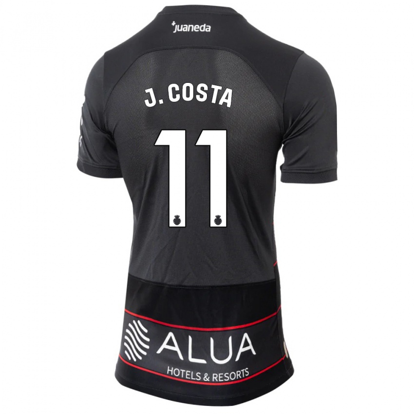 Damen Jaume Costa #11 Schwarz Auswärtstrikot Trikot 2023/24 T-Shirt Belgien