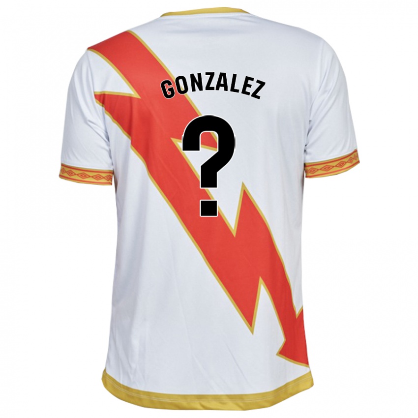 Kinder Aitor González #0 Weiß Heimtrikot Trikot 2023/24 T-Shirt Belgien