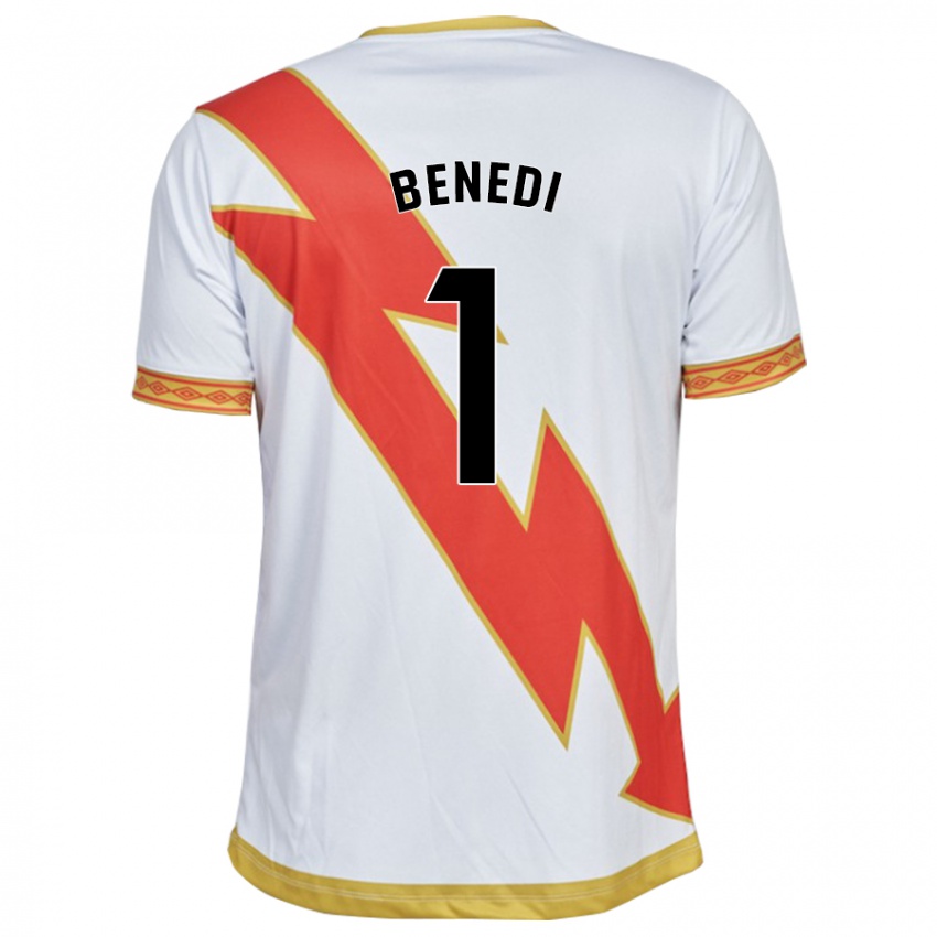 Kinder Miguel Benedi #1 Weiß Heimtrikot Trikot 2023/24 T-Shirt Belgien