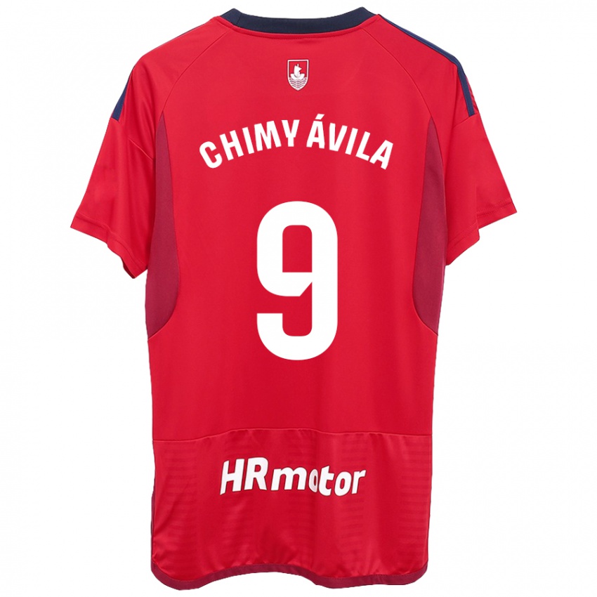 Kinder Chimy Ávila #9 Rot Heimtrikot Trikot 2023/24 T-Shirt Belgien