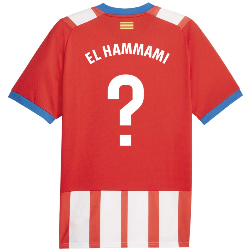 Kinder Ayoub El Hammami #0 Rot-Weiss Heimtrikot Trikot 2023/24 T-Shirt Belgien