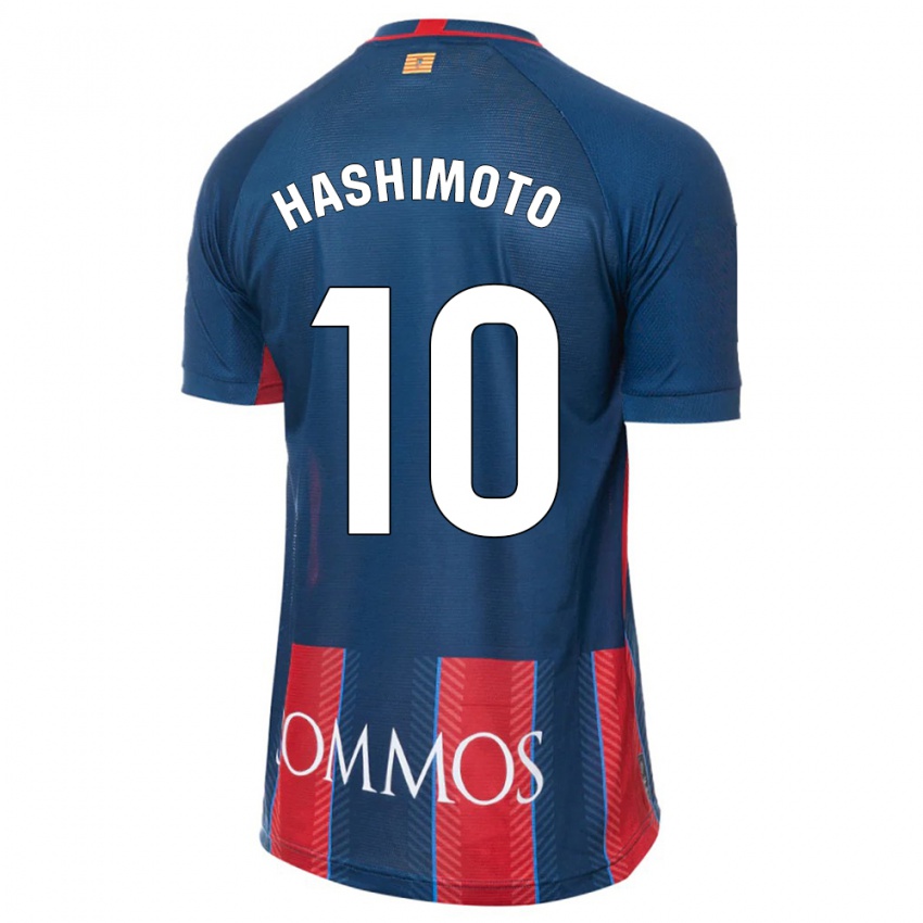 Kinderen Kento Hashimoto #10 Marine Thuisshirt Thuistenue 2023/24 T-Shirt België