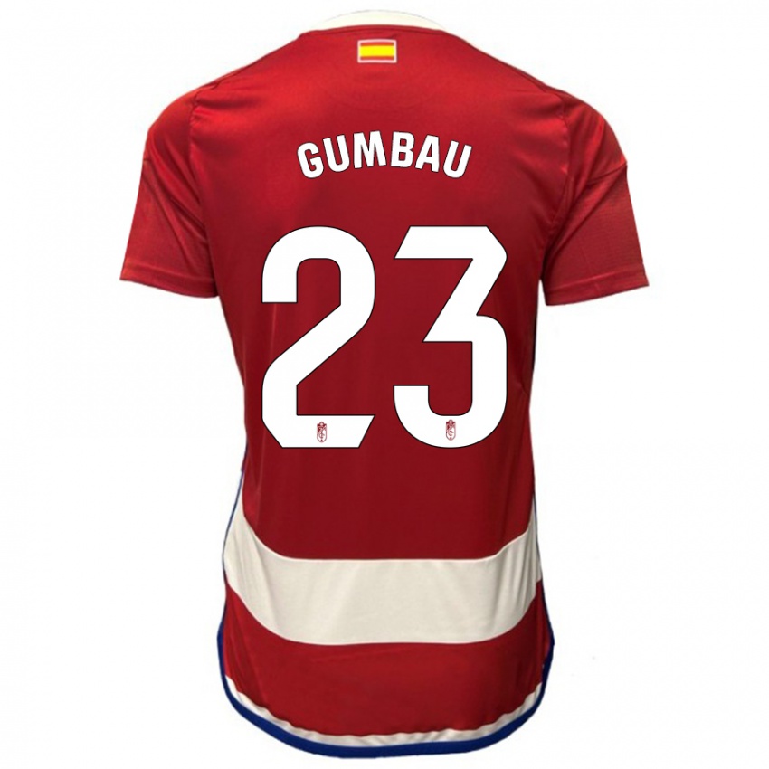 Kinder Gerard Gumbau #23 Rot Heimtrikot Trikot 2023/24 T-Shirt Belgien