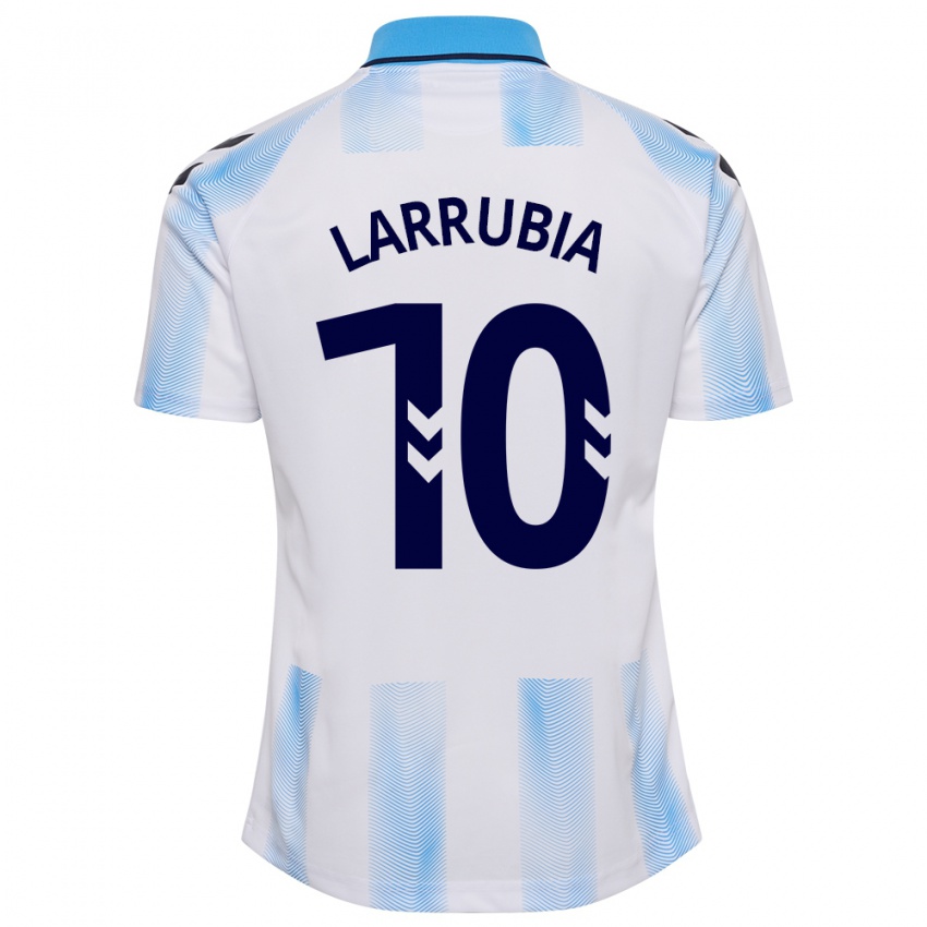 Kinder David Larrubia #10 Weiß Blau Heimtrikot Trikot 2023/24 T-Shirt Belgien