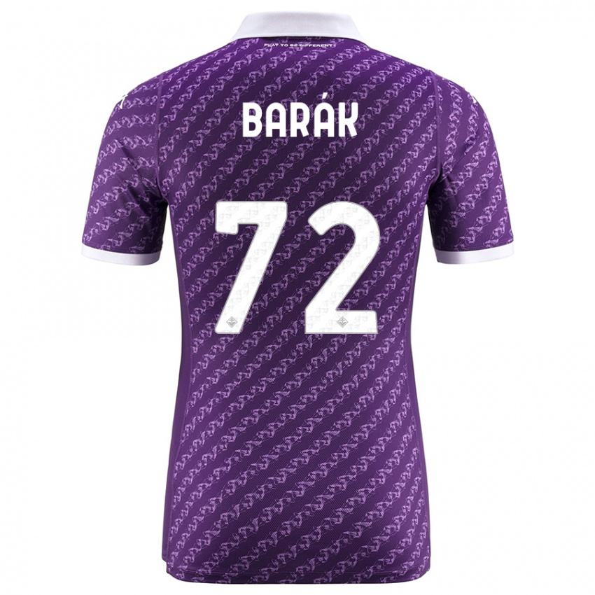 Kinder Antonin Barak #72 Violett Heimtrikot Trikot 2023/24 T-Shirt Belgien