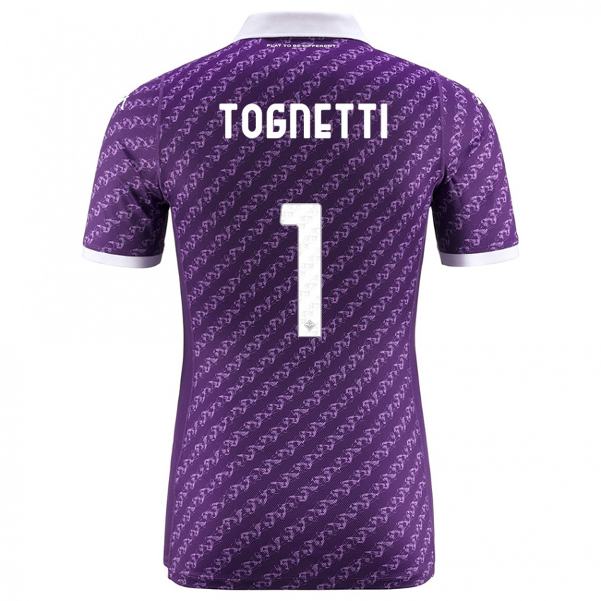 Kinder Laerte Tognetti #1 Violett Heimtrikot Trikot 2023/24 T-Shirt Belgien