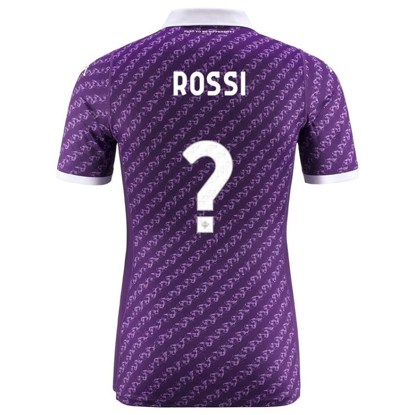 Enfant Maillot Alessandro Rossi #0 Violet Tenues Domicile 2023/24 T-Shirt Belgique