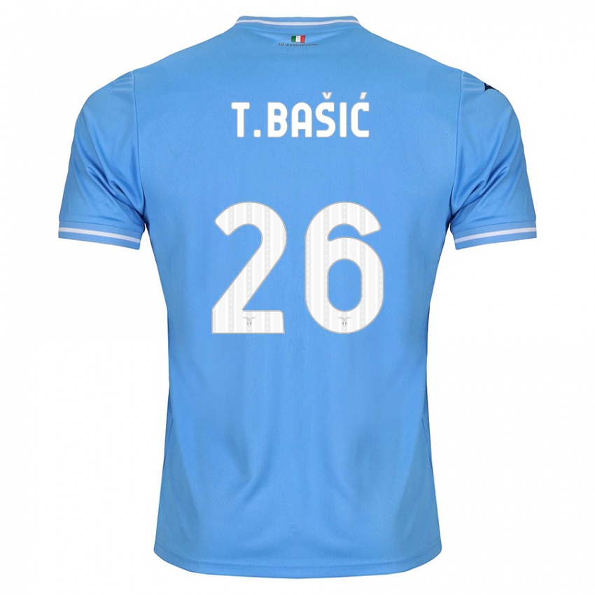 Enfant Maillot Toma Basic #26 Bleu Tenues Domicile 2023/24 T-Shirt Belgique