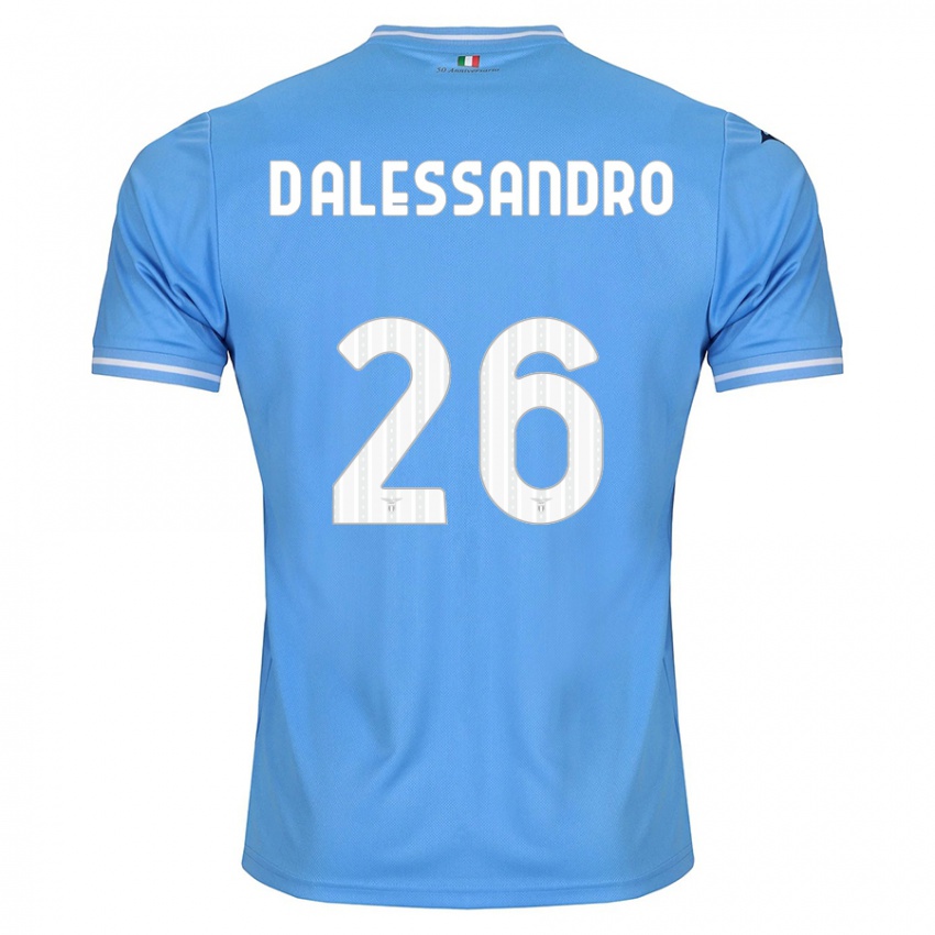 Enfant Maillot Mattya D'alessandro #26 Bleu Tenues Domicile 2023/24 T-Shirt Belgique