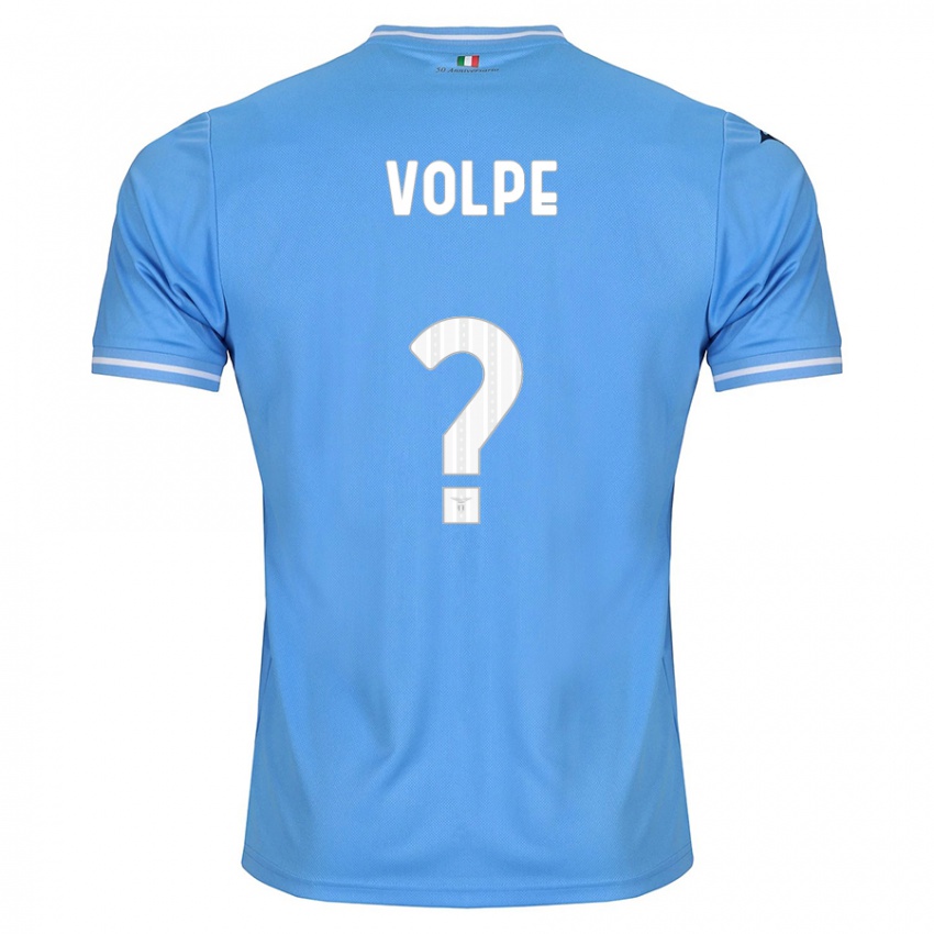 Enfant Maillot Marco Volpe #0 Bleu Tenues Domicile 2023/24 T-Shirt Belgique