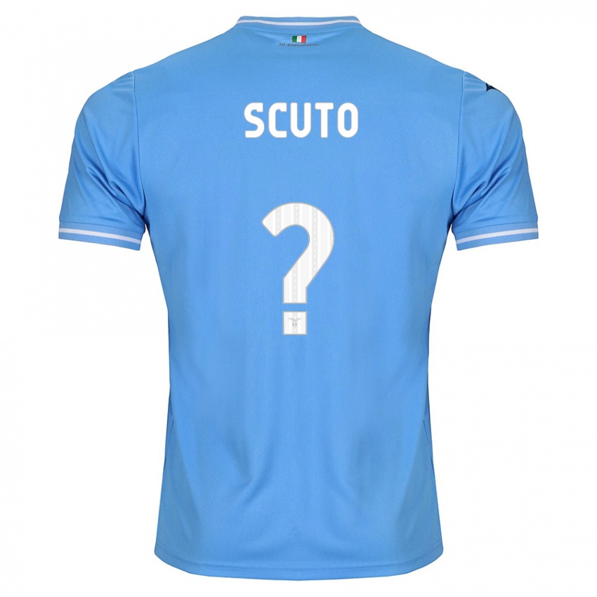 Kinder Leonardo Scuto #0 Blau Heimtrikot Trikot 2023/24 T-Shirt Belgien