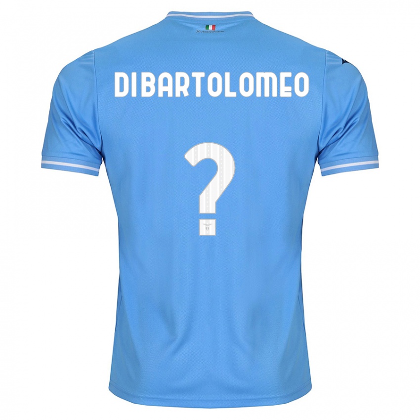 Enfant Maillot Damiano Di Bartolomeo #0 Bleu Tenues Domicile 2023/24 T-Shirt Belgique