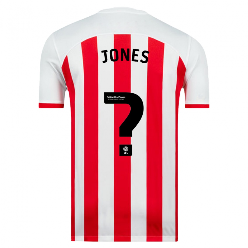 Kinder Jenson Jones #0 Weiß Heimtrikot Trikot 2023/24 T-Shirt Belgien