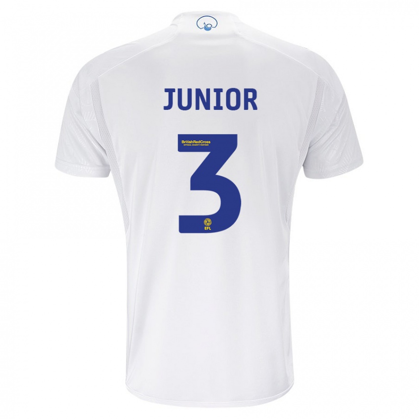 Enfant Maillot Junior Firpo #3 Blanc Tenues Domicile 2023/24 T-Shirt Belgique