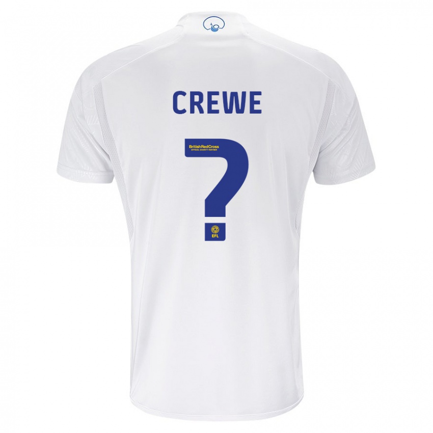 Enfant Maillot Charlie Crewe #0 Blanc Tenues Domicile 2023/24 T-Shirt Belgique