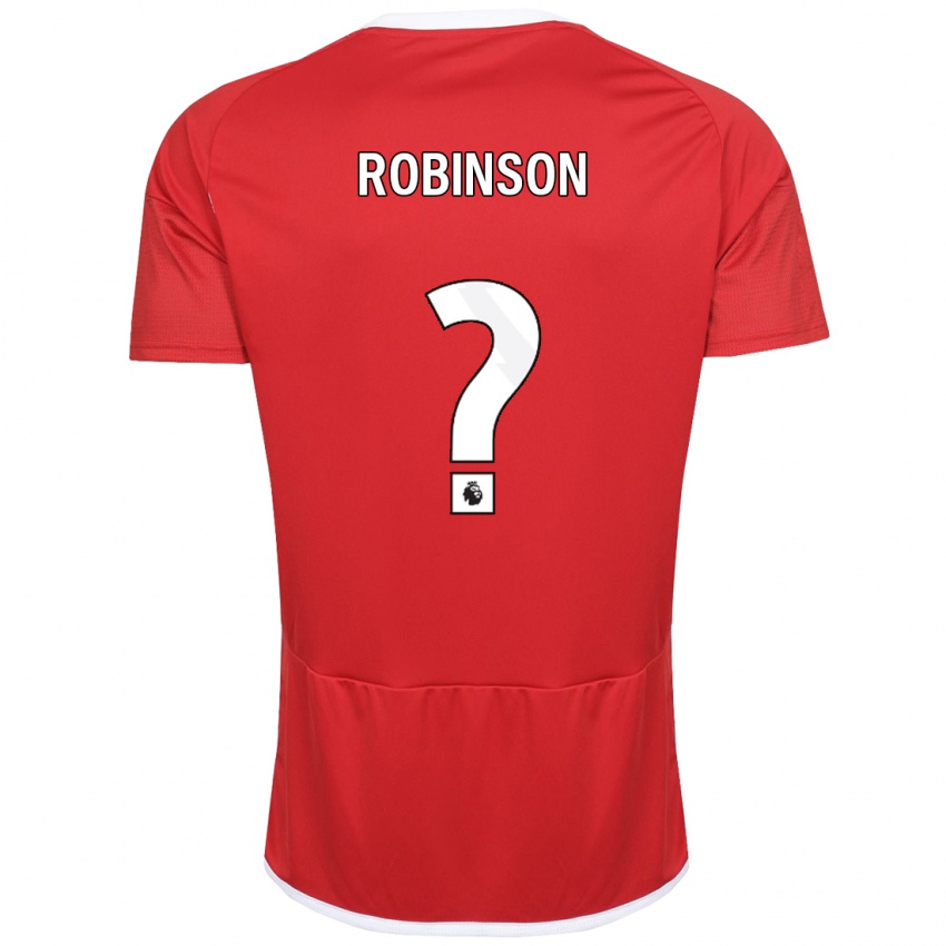 Kinder Theo Robinson #0 Rot Heimtrikot Trikot 2023/24 T-Shirt Belgien