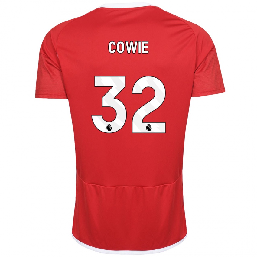 Kinder Abi Cowie #32 Rot Heimtrikot Trikot 2023/24 T-Shirt Belgien