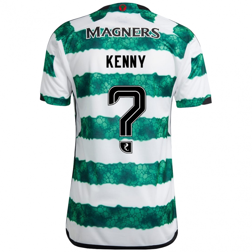 Kinder Johnny Kenny #0 Grün Heimtrikot Trikot 2023/24 T-Shirt Belgien