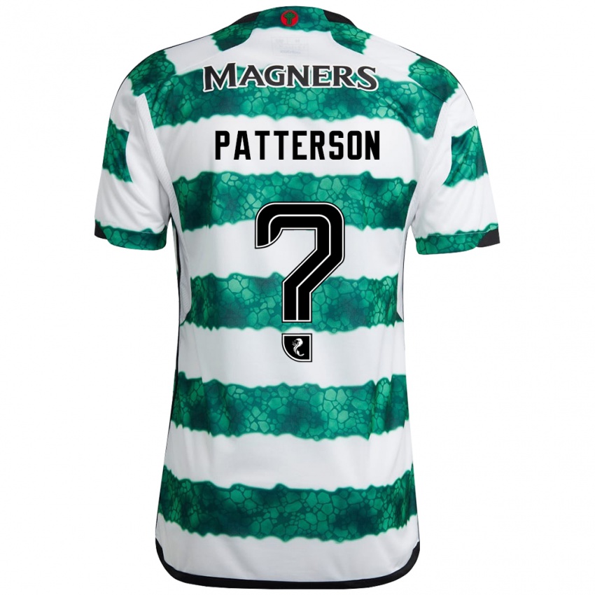 Kinder Cameron Patterson #0 Grün Heimtrikot Trikot 2023/24 T-Shirt Belgien
