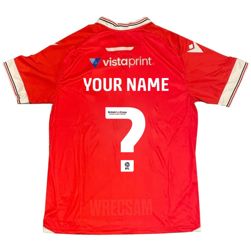 Kinder Ihren Namen #0 Rot Heimtrikot Trikot 2023/24 T-Shirt Belgien