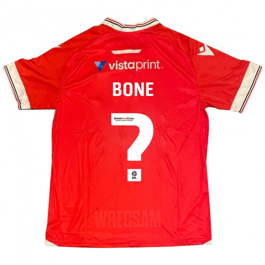 Kinder Kai Bone #0 Rot Heimtrikot Trikot 2023/24 T-Shirt Belgien
