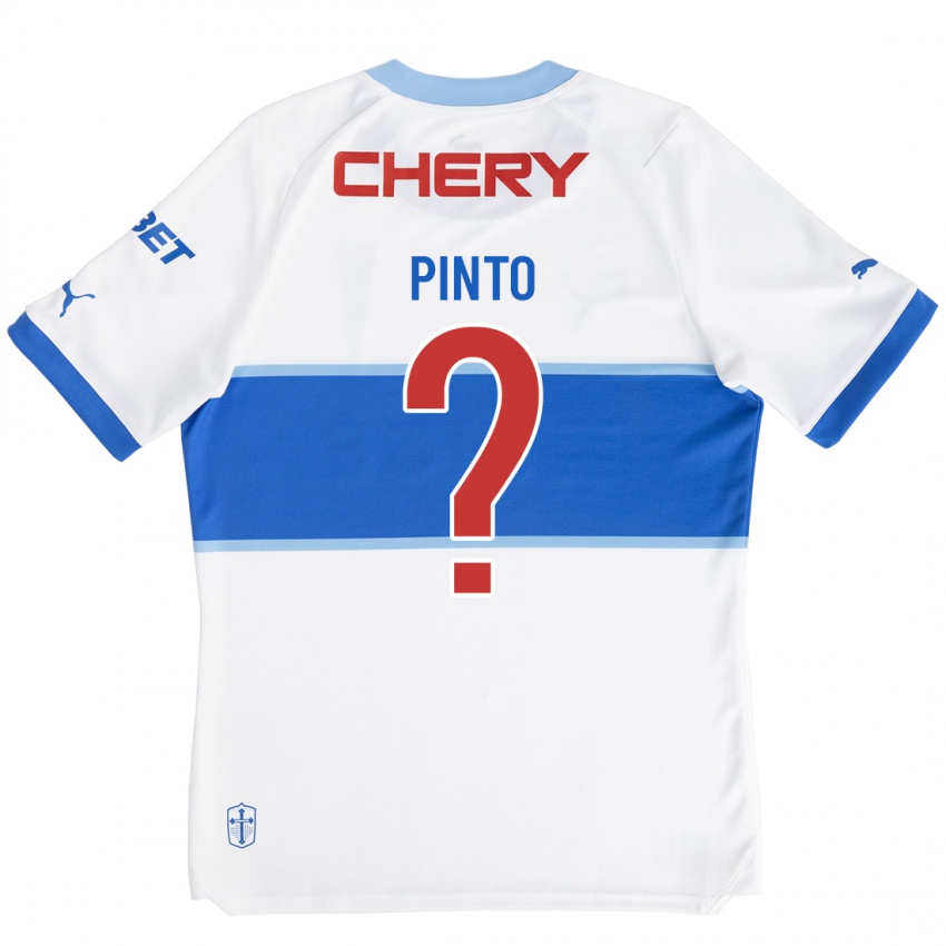 Kinderen Pablo Pinto #0 Wit Thuisshirt Thuistenue 2023/24 T-Shirt België