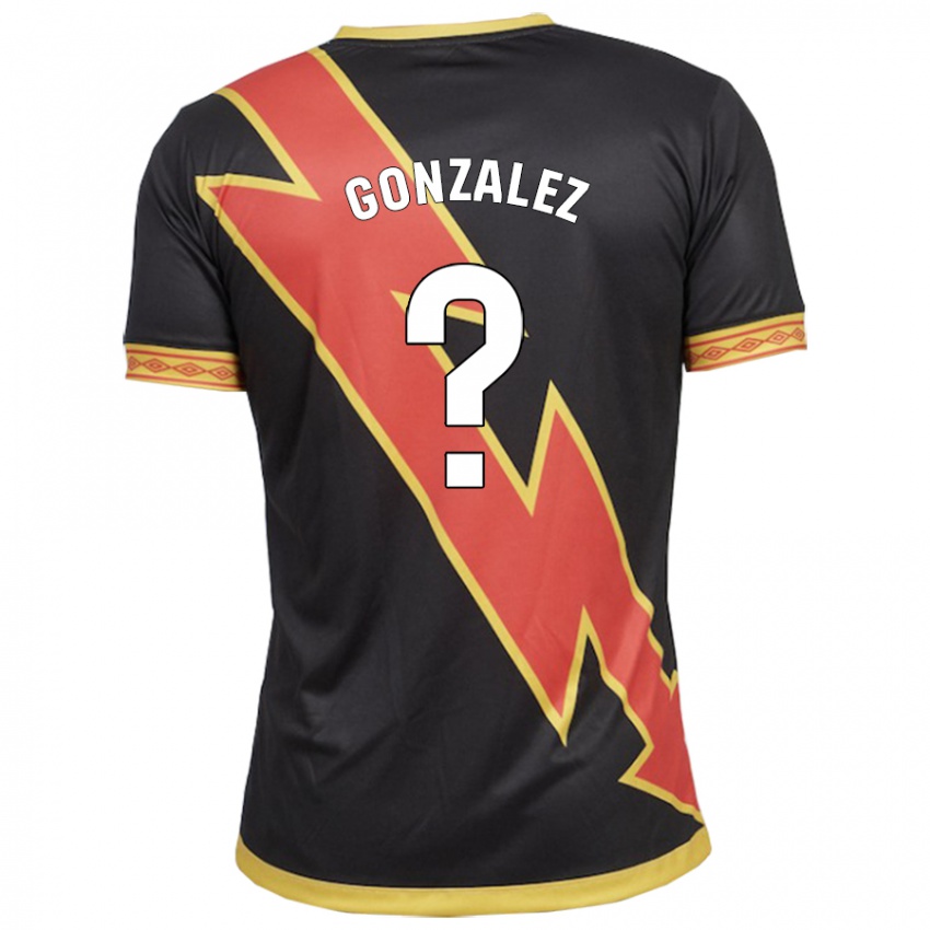 Kinder Aitor González #0 Schwarz Auswärtstrikot Trikot 2023/24 T-Shirt Belgien