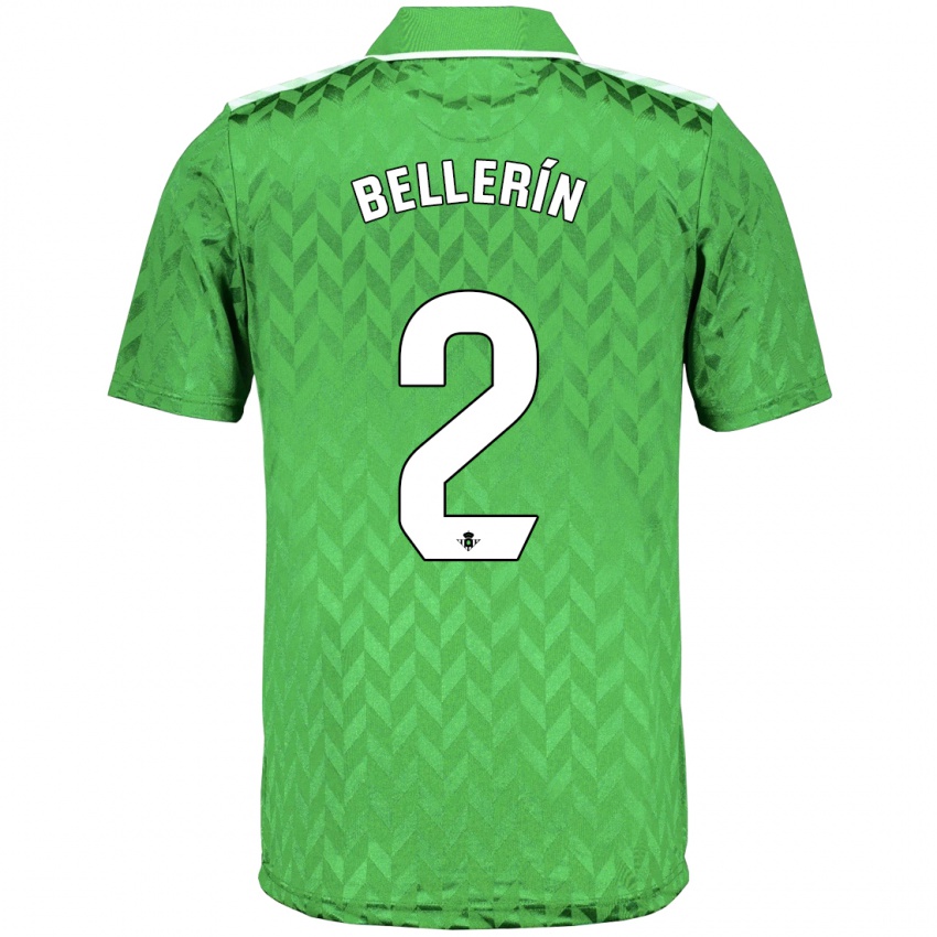 Enfant Maillot Hector Bellerin #2 Vert Tenues Extérieur 2023/24 T-Shirt Belgique