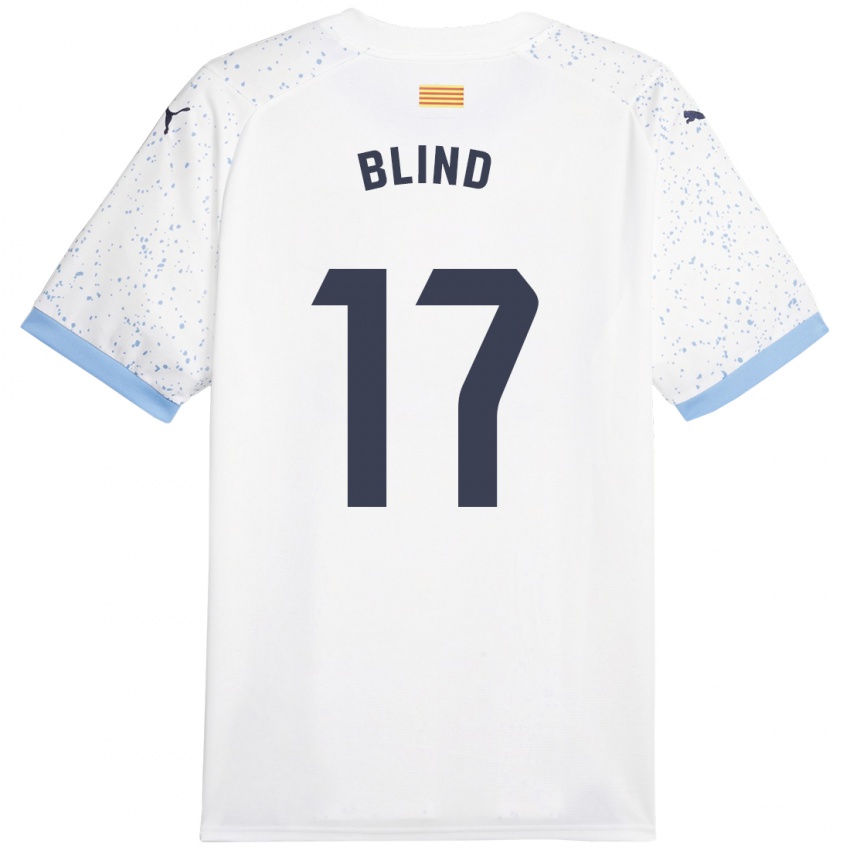 Kinder Daley Blind #17 Weiß Auswärtstrikot Trikot 2023/24 T-Shirt Belgien