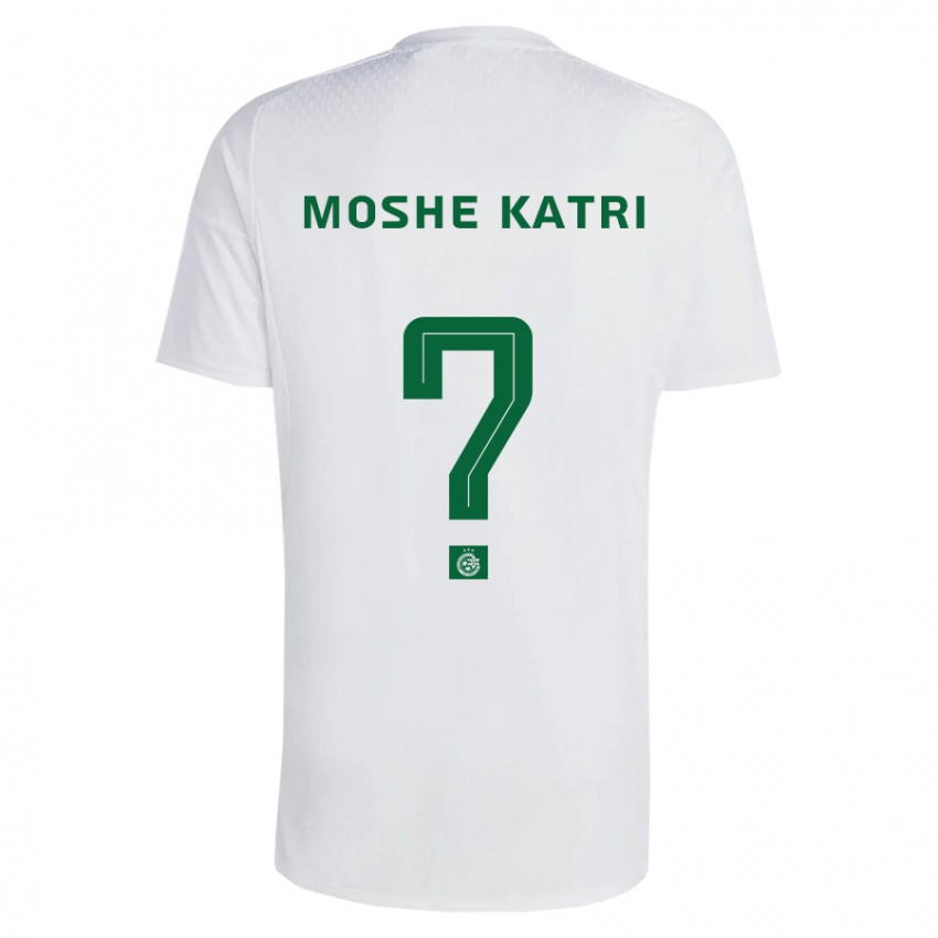 Kinder Roy Moshe Katri #0 Grün Blau Auswärtstrikot Trikot 2023/24 T-Shirt Belgien