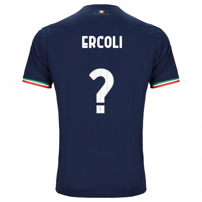 Enfant Maillot Michele Ercoli #0 Marin Tenues Extérieur 2023/24 T-Shirt Belgique