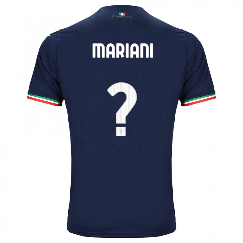 Kinder Alessandro Mariani #0 Marine Auswärtstrikot Trikot 2023/24 T-Shirt Belgien